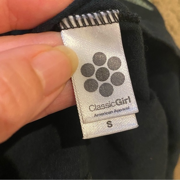 OBEY Women Black Graphic Y2K Short Sleeve Top Size Small-Made in USA - Picture 7 of 9